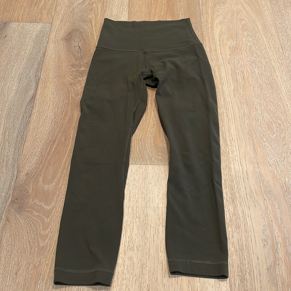 lululemon athletica Olive Green Leggings